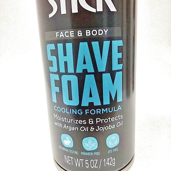 Power Stick Face Body Shave Foam Cooling Formula Argan & Jojoba Oil 5 ozEa - Picture 4 of 5